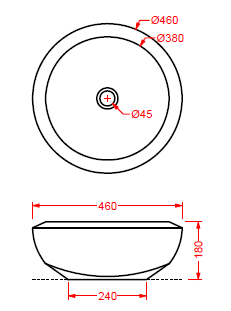 Art Ceram Blend Bathroom Sinks