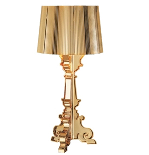 Kartell Bourgie Gold table lamp
