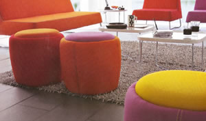 Calligaris Candy Living Room Poufs
