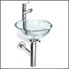 Glass Sinks, Glass Basins, Glass Washbasins, Small Basins