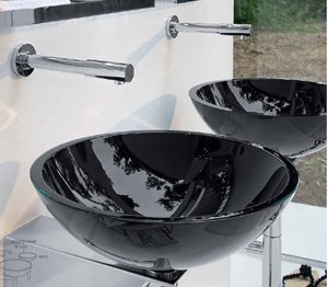 Glass Basins, Modern and Contemporary Bathrooms, Bathroom Basins and Sinks, Designer Bathrooms, Bathroom Basins