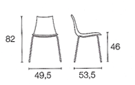 Calligaris Ice Dining Chairs