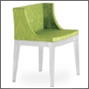 Kartell Mademoiselle dining chairs