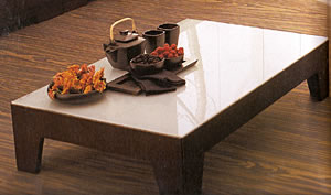 Calligaris Kobe Glass Coffee Table