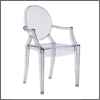 Kartell Louis Ghost dining chairs