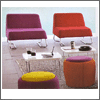 Calligaris Candy Living Room Poufs