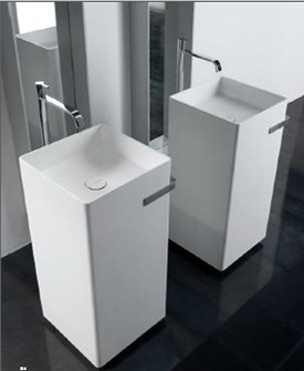 Antonio Lupi Kubic Freestanding Bathroom Sinks