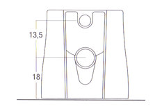 NIC Design Pillow Bathroom Toilets