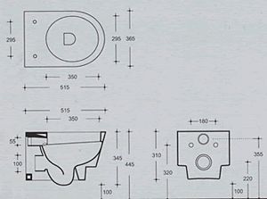 Vitruvit Pathos Bathroom Toilets