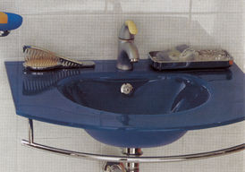 Solmet Blue Bathroom Sinks