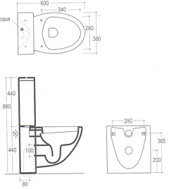 Vitruvit Limit Bathroom Toilets