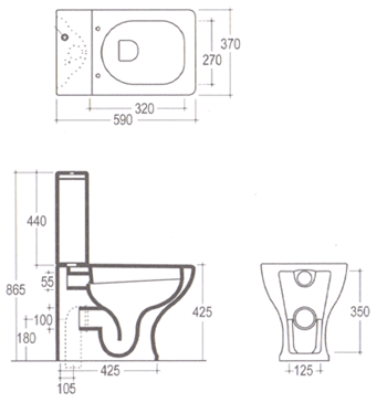 Vitruvit Dorian Bathroom Toilets
