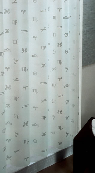 Gedy Zodiaco Shower Curtain