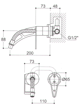 Ritmonio Frame Bathroom Taps