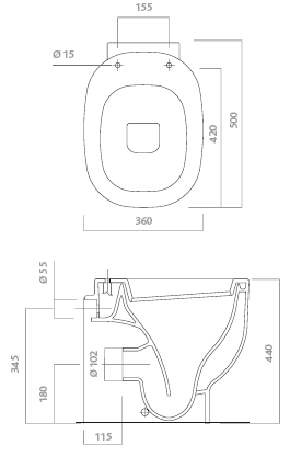 pozzi ginori 41340 toilet