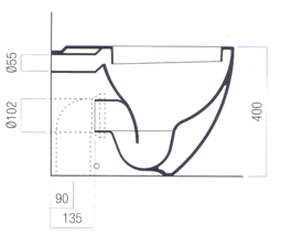 Agape 750 Bathroom Toilets
