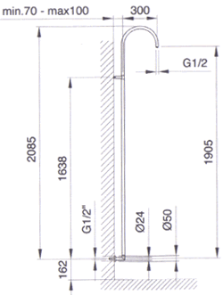Fantini 8018-9230 Bathroom Showers