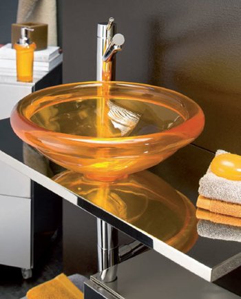 Regia Gloss Glass Basins