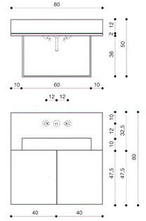 Agape Boxes Bathroom Sink