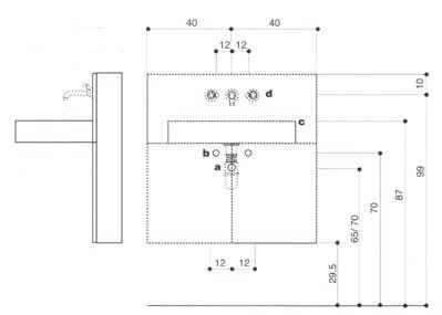 Agape Boxes Bathroom Sink