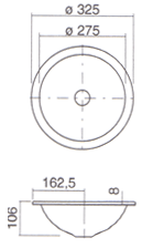 Alape ED Stainless Steel Basins