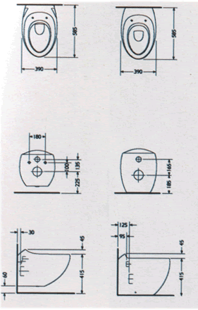Laufen Alessi One Bathroom Toilets