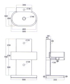 Althea Ceramica Easy Bathroom Sinks