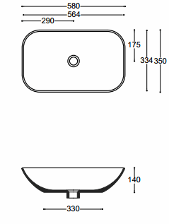 Althea Ceramica Cover Bathroom Sinks