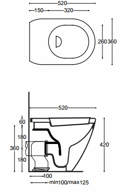 Althea Ceramica Cover Bathroom Toilets