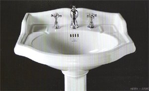 Simas Arcade Traditional Bathroom Sinks