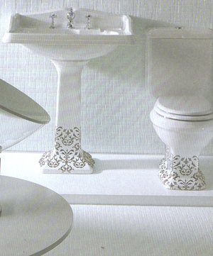 Simas Arcade Traditional Bathroom Sinks
