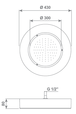 Visentin Arkobaleno Showerhead