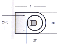 Axa Rond Back to Wall Toilets
