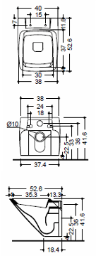 Axa Atmosfere Bathroom Toilets
