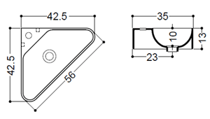 Axa Normal Bathroom Basins