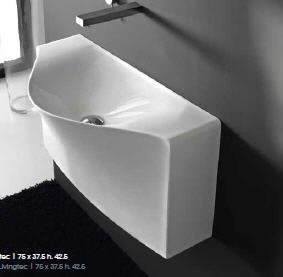 Art Ceram Back Bathroom Sinks