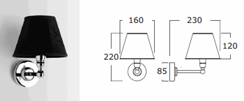 Bath&Bath Hilda Bathroom Lights