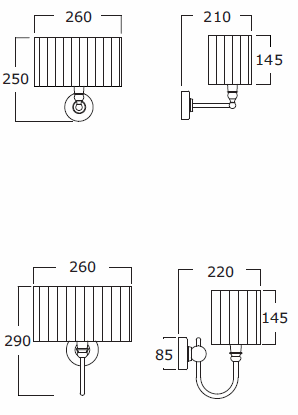 Bath&Bath Lambert Bathroom Lights