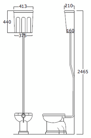 Bath&Bath Dorothy Traditional Bathroom Toilets