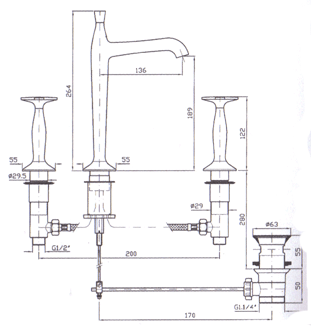 Zucchetti Bellagio Bathroom Taps