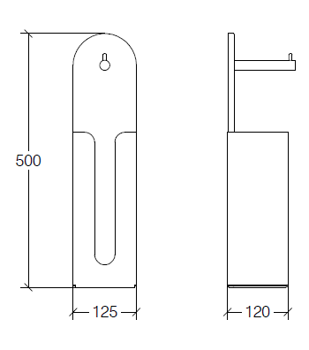 Lineabeta Inmucia Toilet Roll Holders