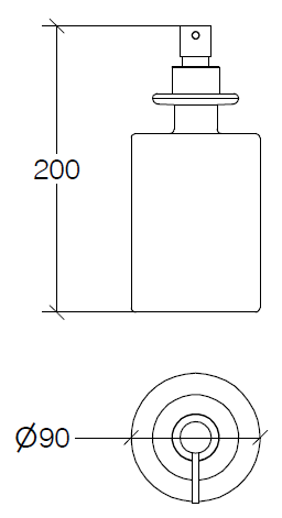 Lineabeta Saon Soap Dispensers