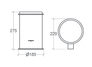 Lineabeta Basket Waste Baskets