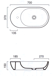 Catalano Sistema C3 Countertop Basins