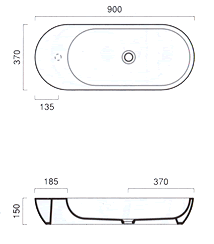 Catalano Sistema C3 Countertop Basins