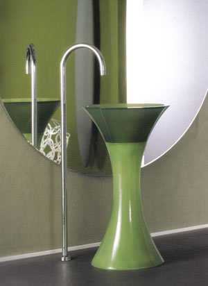 Regia Calice Freestanding Glass Sinks