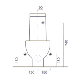 Catalano Zerolight Close Coupled Toilet
