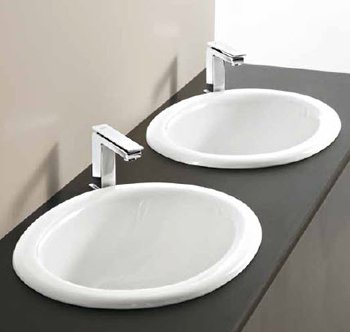 Art Ceram Venere Recessed Basins