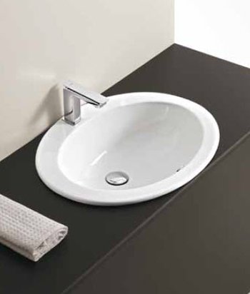 Art Ceram Eolo Recessed Basins