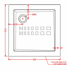 Art Ceram Bathroom Shower Trays